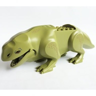 Lego Dewback, olivově zelená (16875pb01c01)